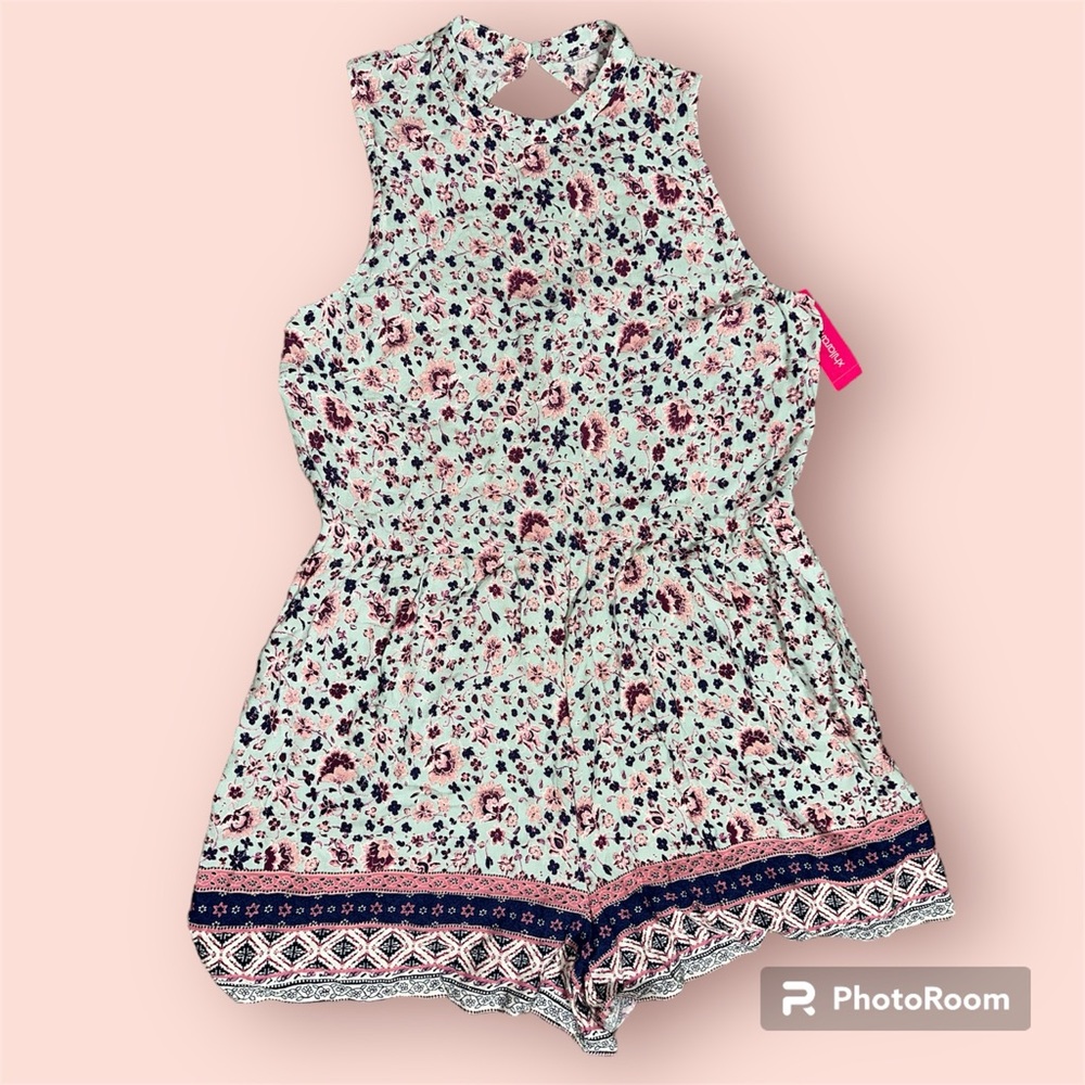 Spring Floral Romper